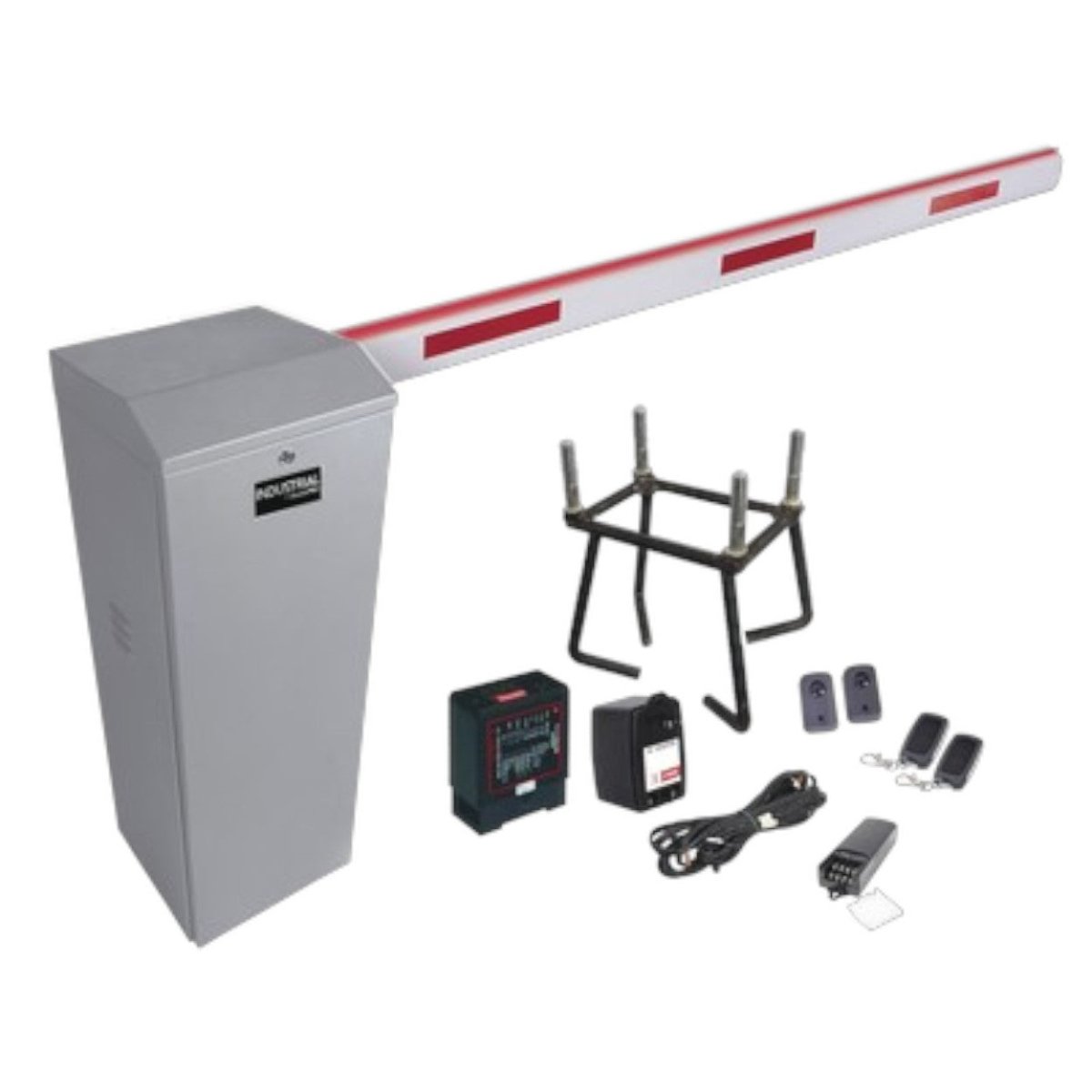 Kit Completo Barrera Derecha Xb 3m Led Rojo-verde KIT-XBF2-LED-R - SILYMX