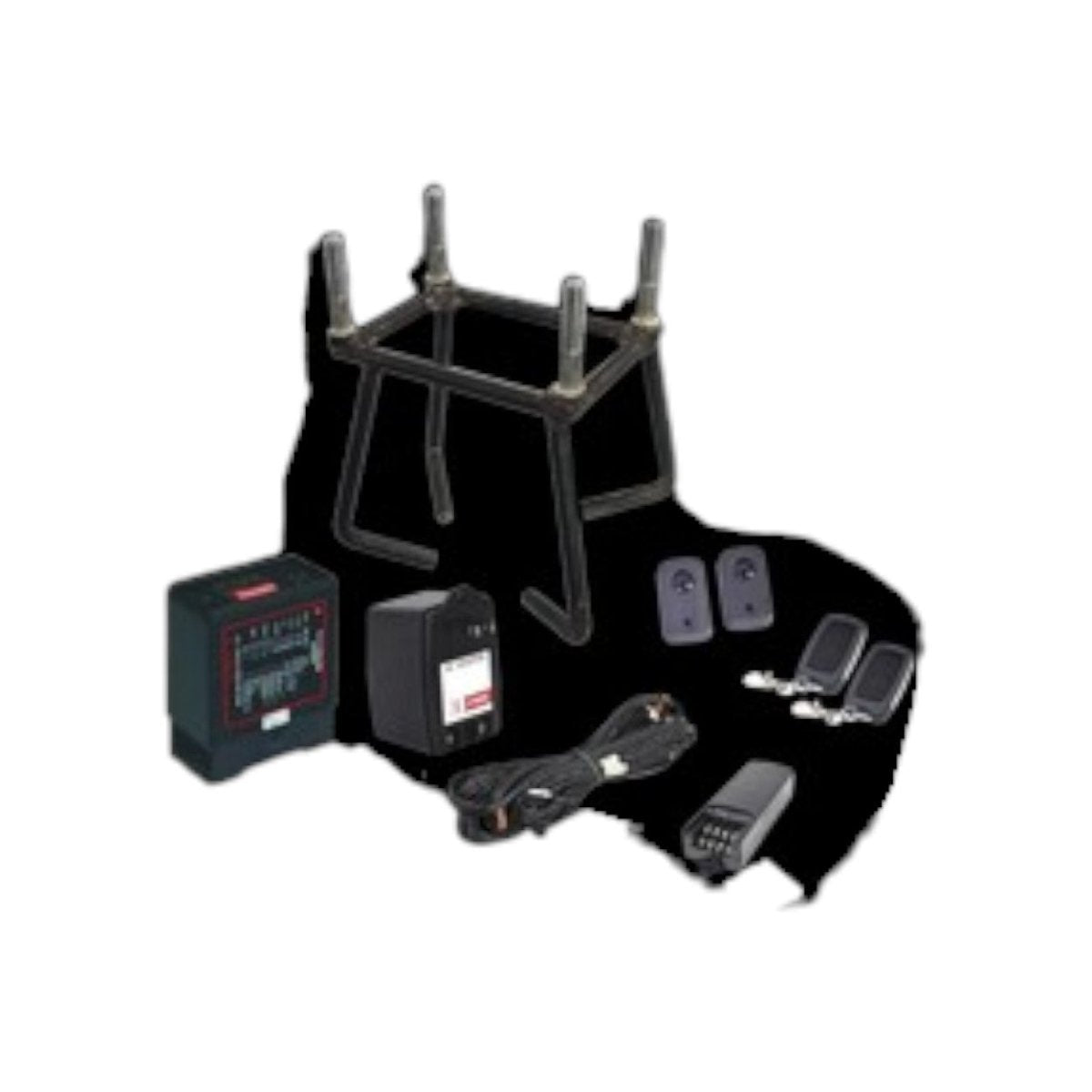 Kit Completo Barrera Derecha Xb 3m Led Rojo-verde KIT-XBF2-LED-R - SILYMX