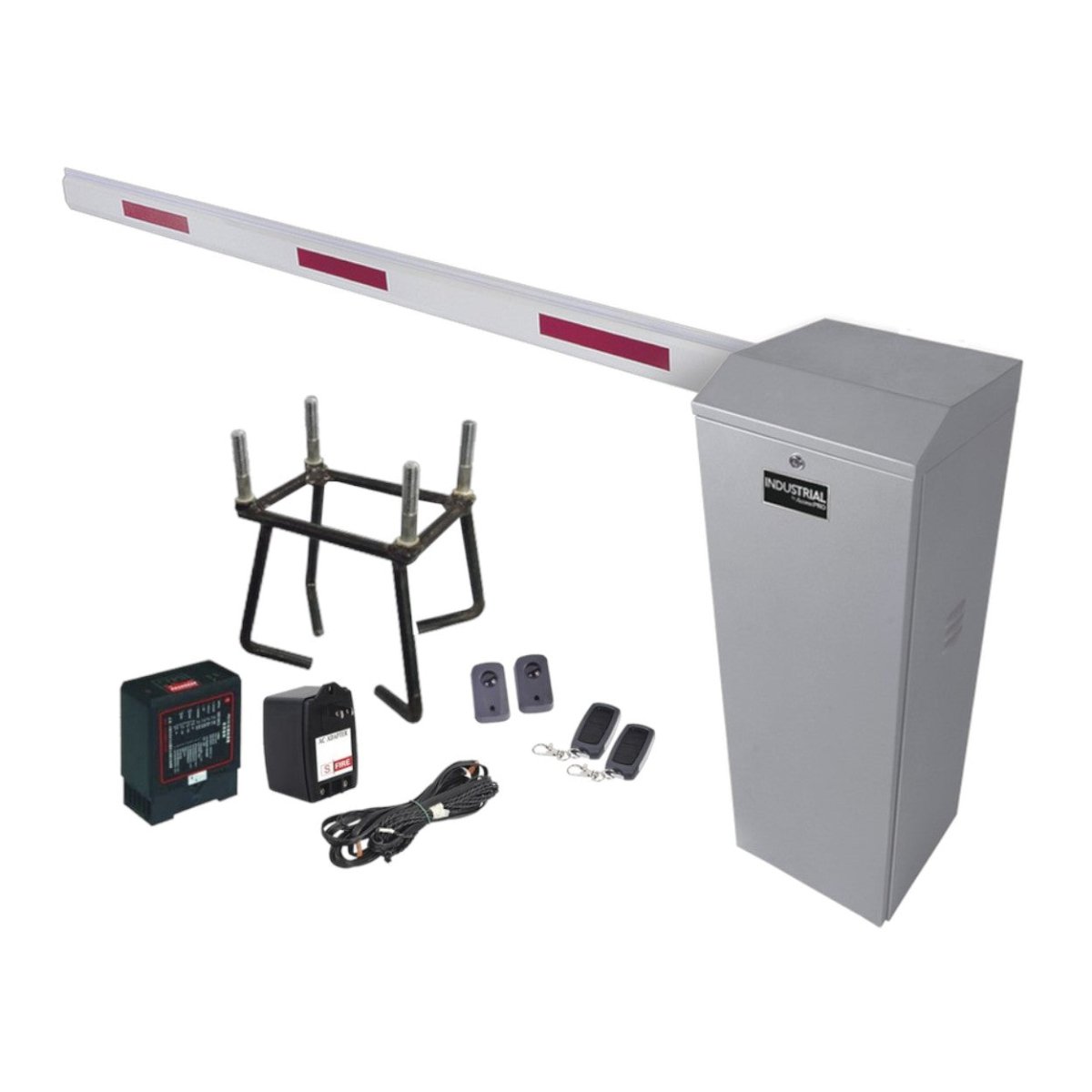 Kit Completo Barrera Izquierda Xb  Brazo Telescópico KIT-XBS2-L - SILYMX