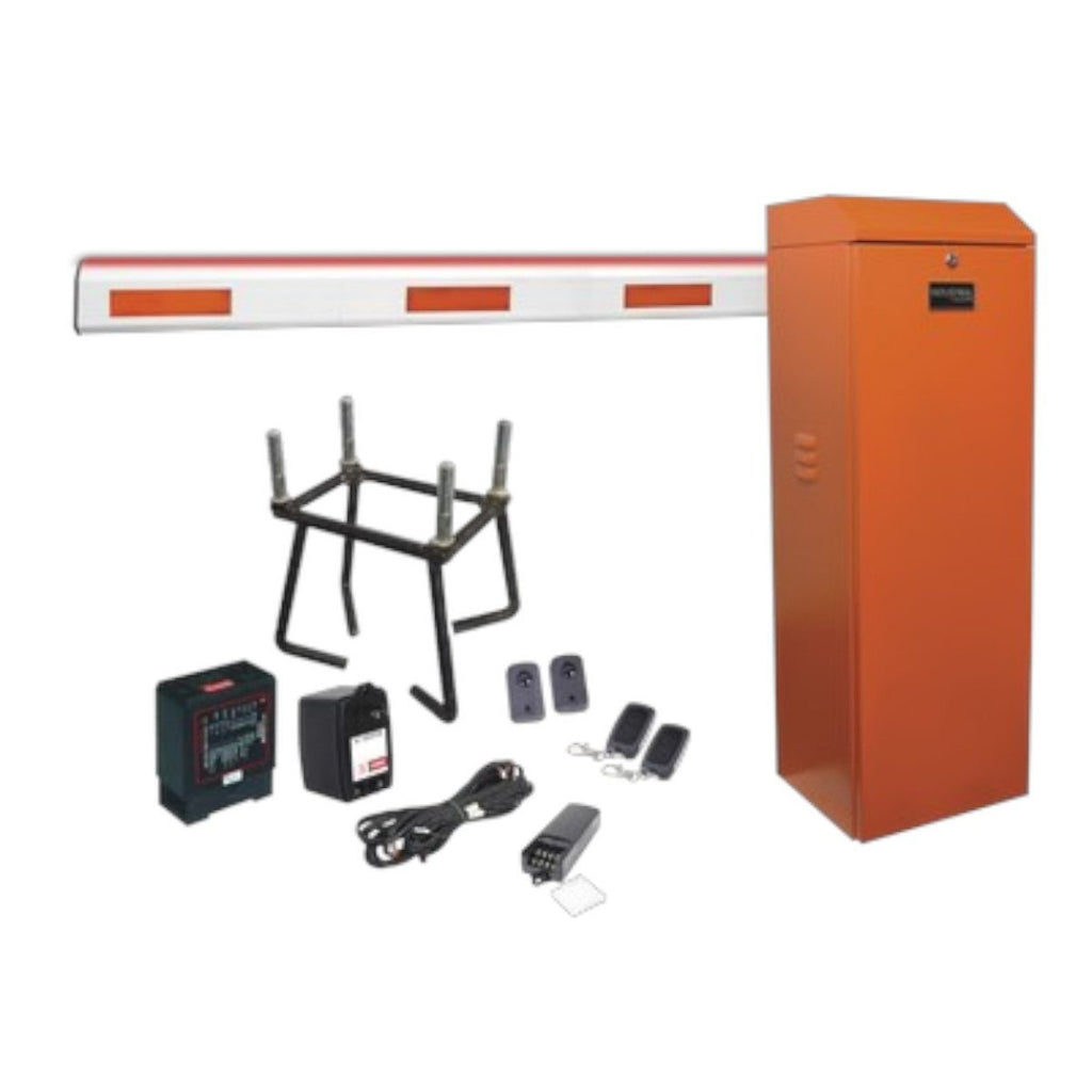 Kit Completo Barrera Izquierda Xb Naranja Brazo De 5 M KIT-XBS2-LED-LN - SILYMX