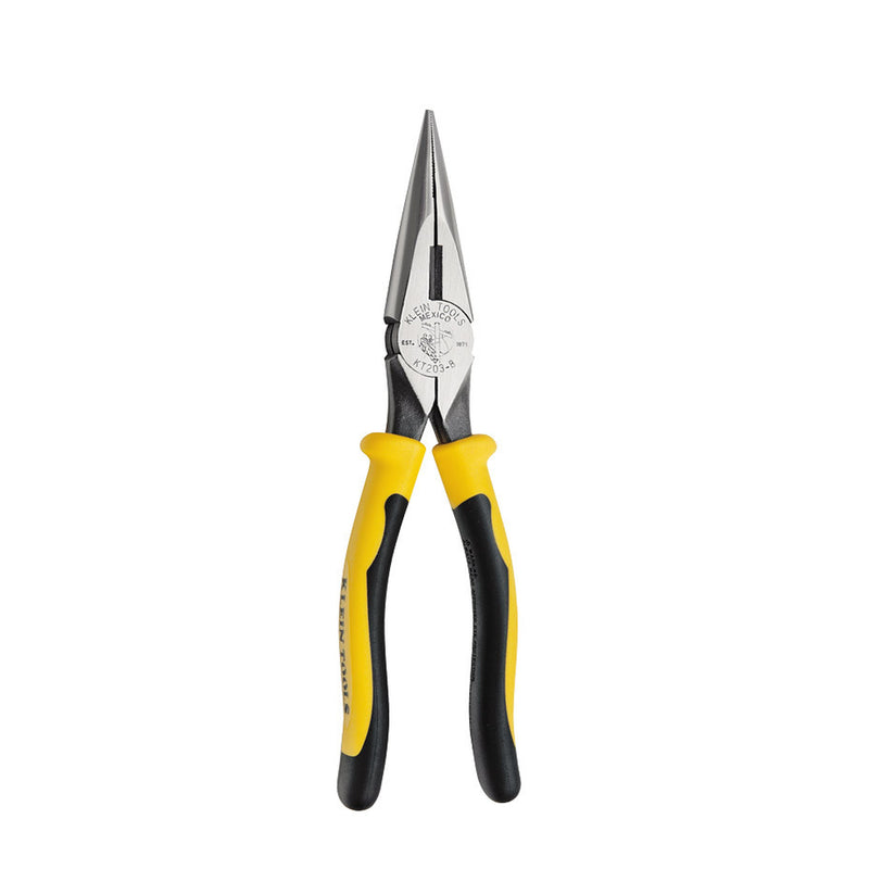 Pinzas de Punta Cónica con Corte Lateral de 8 Pulgadas Con Tope para Máximo Agarre KT203-8 - SILYMX