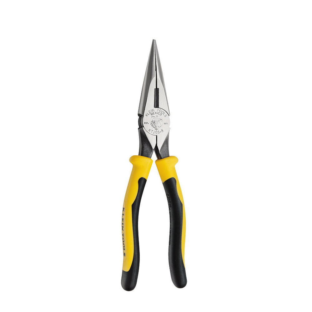 Pinzas de Punta Cónica con Corte Lateral de 8 Pulgadas Con Tope para Máximo Agarre KT203-8 - SILYMX