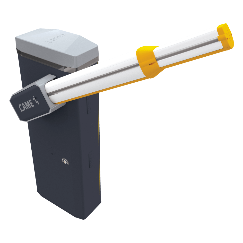 Kit de Barrera Vehicular GT8 para Automatización de Accesos de Hasta 8 metros con Brazo Iluminado Incluido Elegante Diseño Italiano KT-GT8-LED - SILYMX