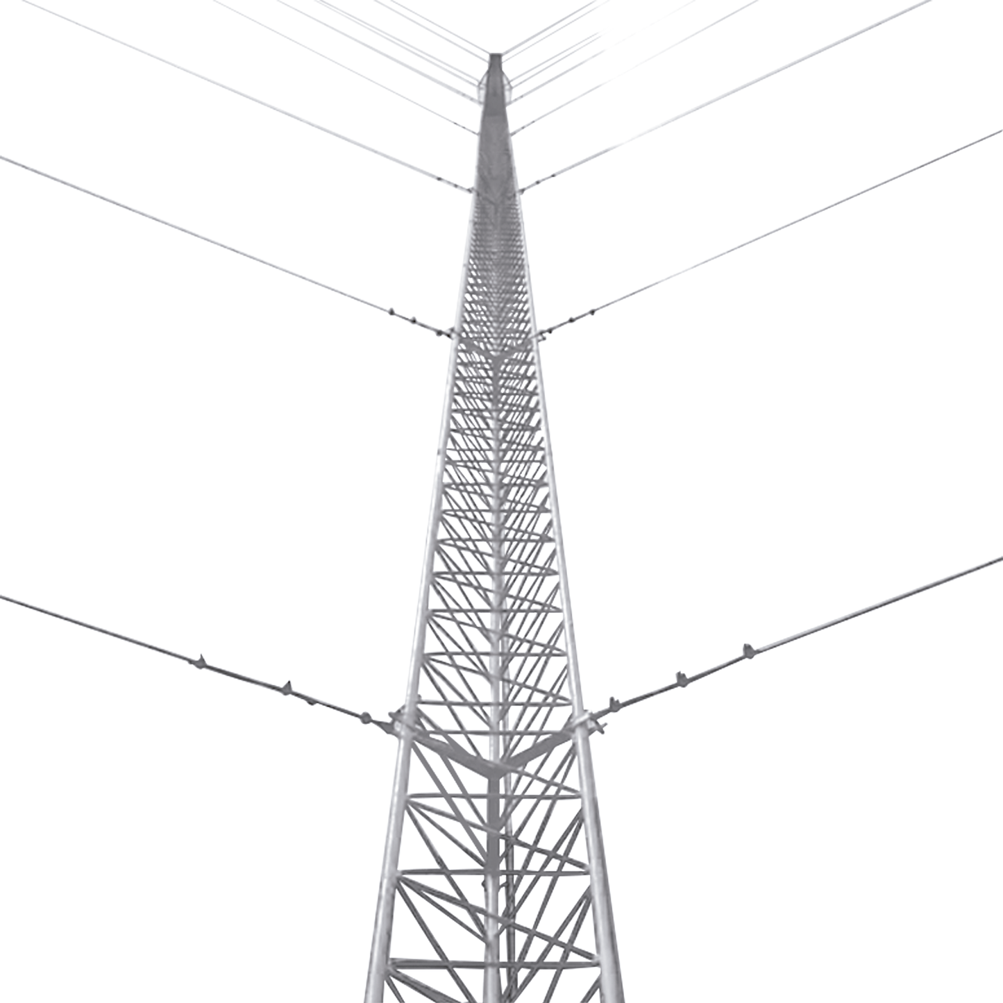 Kit de Torre Arriostrada de Techo 18 m STZ30 | SYSCOM TOWERS - SILYMX