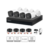 Kit De 4 Canales Con Cámaras B1a11 De 1 Megapíxel DH-KIT/XVR1B04-I/4-B1A11N-0280B - SILYMX