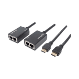 Kits Extensores, Convertidores , Divisores, HDMI, VGA, DVIMANHATTAN207386Extensor HDMI 30m (98ft) por Cat5e Cat6 Full HD 1080p Cables Integrados Manhattan 207386 - SILYMX