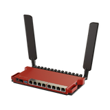 Router Wi-Fi 6 2.4GHz 8 Puertos Gigabit SFP 2.5G Rack 1U RouterOS – MikroTik L009UiGS-2HaxD-IN - SILYMX
