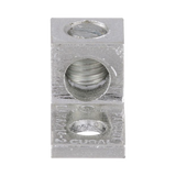 Conector Mecánico de Aluminio de Un Orificio 1/4" y Un Barril para Cable de 14 a 2 AWG 1 Pieza LAMA2-14-C - SILYMX