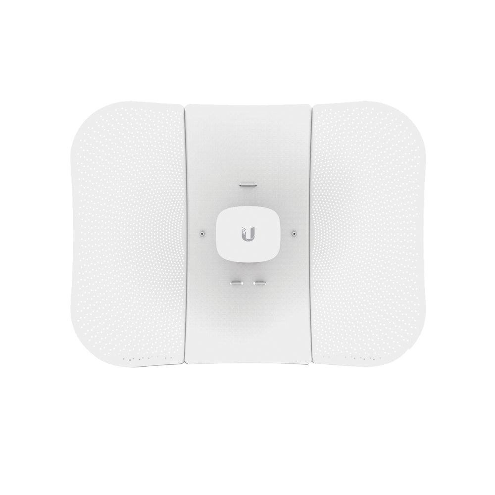 Antena Ubiquiti LiteBeam 2x2 MIMO airMAX AC GEN2 CPE hasta 450 Mbps, 5 GHz (5150 - 5875 MHz) con antena integrada de 23 dBi - SILYMX