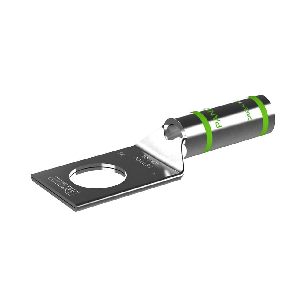 Zapata de compresión para cal. 1/0 Awg Barreno para tornillo prisionero de 3/8 20 Piezas LCA1-38-E - SILYMX