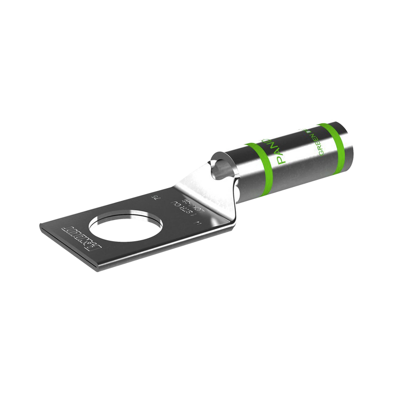 Zapata de compresión para cal. 1/0 Awg Barreno para tornillo prisionero de 3/8 20 Piezas LCA1-38-E - SILYMX