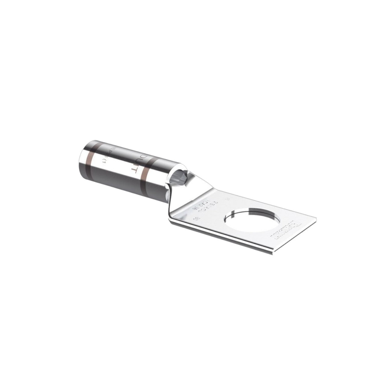 Zapata de compresión para cal. 2Awg Barreno para tornillo prisionero 25 Pz - SILYMX