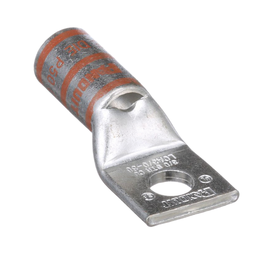 Terminal de Compresión de Cobre con Orificio 3/8 in, para Cable 3/0 AWG 10 Pz LCA3/0-38-X - SILYMX