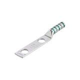 Terminal de Compresión Pan-Lug de Barril Largo de Dos Orificios para Cable 6 AWG LCC6-12-L - SILYMX