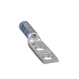 Terminal doble Ojillo de 1/4" para cable 6 AWG ángulo recto Espacio entre Orificios 16mm LCD6-14A-L - SILYMX
