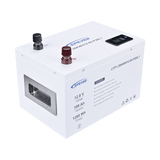 Batería de Litio LiFePO4 12.8Vcc 100Ah 1.28KwH Pantalla LCD para Monitoreo Local Carcasa Metálica LFP100EP128 - SILYMX