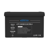 Batería de Litio LiFePO4 Ciclo Profundo 12.8Vcc 120 Ah 1.53Kwh para Exterior Libre de Mantenimiento EPEVER LFP120EP12.8 - SILYMX