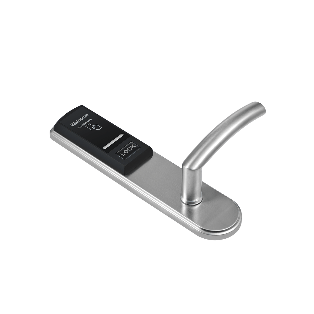 Cerradura DERECHA para hoteles con lectura de tarjetas MIFARE LH3000R - SILYMX