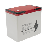 Batería de Litio Ciclo Profundo, 12.8 Vcc 100Ah LiFePO4 Válvula de Alivio, Solar, Marina, Máximo 100 A de Descarga - SILYMX