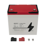 Batería de Litio Ciclo Profundo, 12.8 Vcc 100Ah LiFePO4 Válvula de Alivio, Solar, Marina, Máximo 100 A de Descarga - SILYMX