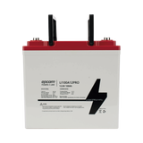 Batería de Litio Ciclo Profundo, 12.8 Vcc 100Ah LiFePO4 Válvula de Alivio, Solar, Marina, Máximo 100 A de Descarga - SILYMX