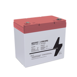 Batería de Litio Ciclo Profundo, 12.8 Vcc 100Ah LiFePO4 Válvula de Alivio, Solar, Marina, Máximo 100 A de Descarga - SILYMX