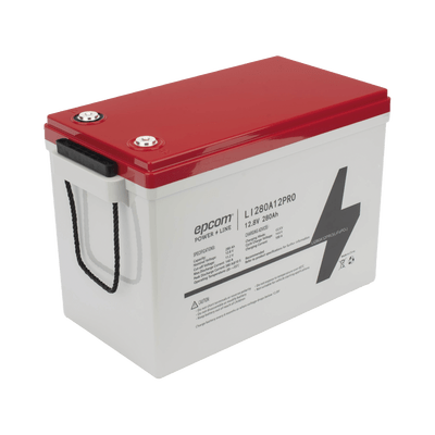BateriasEPCOM POWERLINELI280A12PROBateria Litio LiFePO4 Ciclo Profundo 12.8V 280Ah 6000 Ciclos Solar Marina EPCOM POWERLINE LI280A12PRO - SILYMX