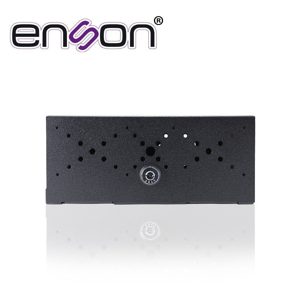Gabinete De Seguridad Enson Lince13 Para Dvr Movil 380x270x115mm Con Ventilador Color Negro Compatible Con La Serie Mx1n Y Mm1n - SILYMX