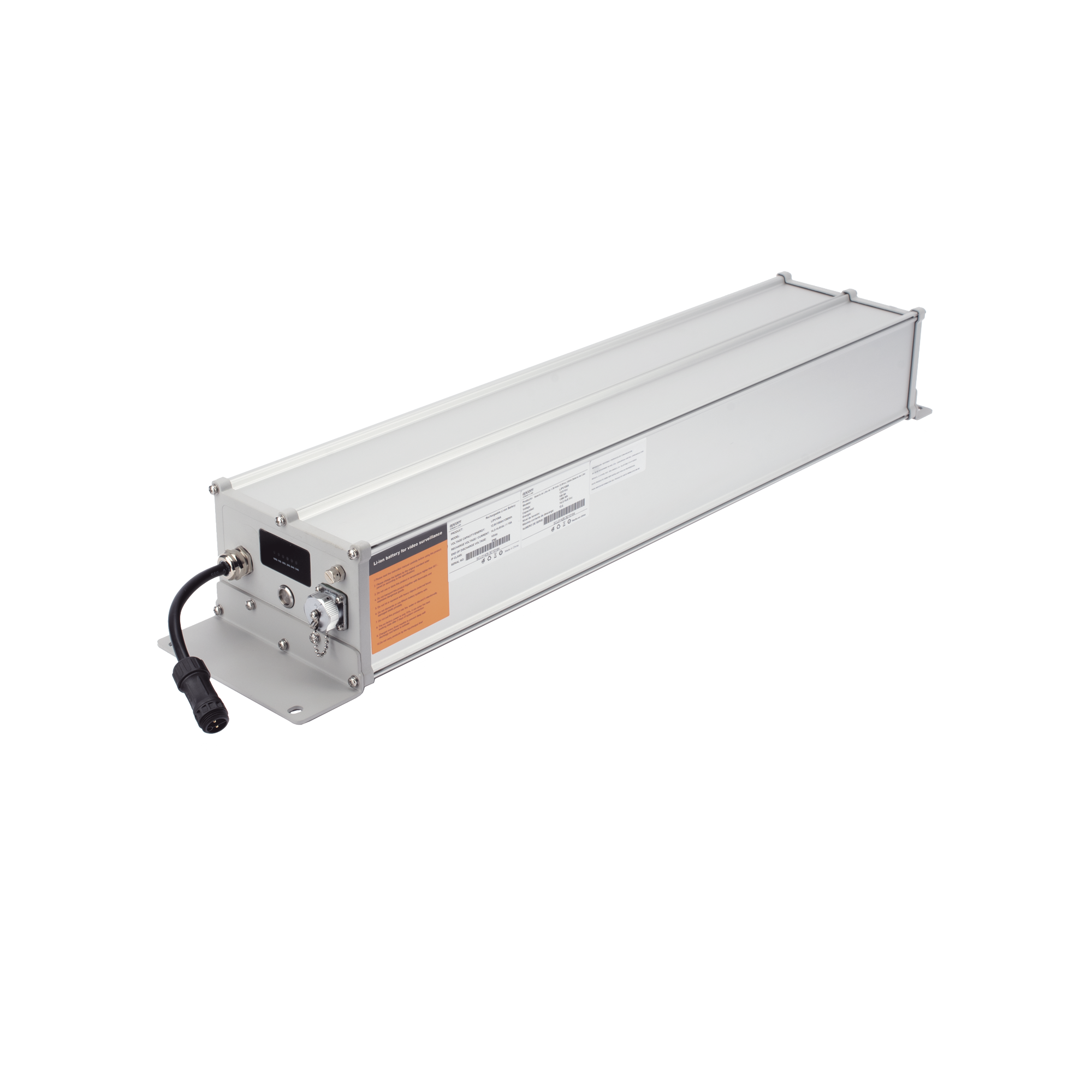 Batería de Ion-Litio para Videovigilancia 1280 Wh 100Ah Controlador Incluido Conexión Directa a Panel Solar y Salida de 12 Vcc o 24 Vcc EPCOM POWER LINE BY RITAR LIPV100A - SILYMX