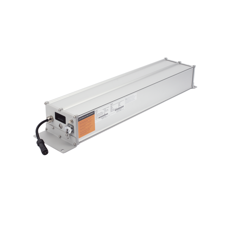 Batería de Ion-Litio para Videovigilancia 1280 Wh 100Ah Controlador Incluido Conexión Directa a Panel Solar y Salida de 12 Vcc o 24 Vcc EPCOM POWER LINE BY RITAR LIPV100A - SILYMX