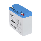 Batería 12 Vcc 18 Ah UL Tecnología AGM-VRLA Para uso en equipo electrónico Alarmas de Intrusión Incendio Control de acceso Video Vigilancia  Terminales T1 - SILYMX