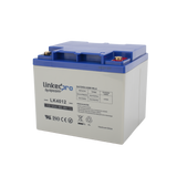 Batería 12 V 40 Ah UL AGM Para uso en equipo electrónico Alarmas de Intrusión Incendio/ Control de acceso Video Vigilancia Terminales T2 LINKEDPRO BY EPCOM LK4012 - SILYMX