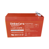 BateriasLINKEDPRO BY EPCOMLK7.512FRBatería 12V 7.5Ah AGM UL Vida Útil 5 Años Retardante Flama LINKEDPRO BY EPCOM LK7.512FR - SILYMX
