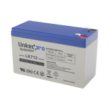 BateriasLINKEDPRO BY EPCOMLK712Batería de Respaldo AGM 12V 7Ah UL Vida 5 Años Terminales F1 F2 LINKEDPRO BY EPCOM LK712 - SILYMX