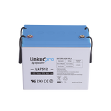 Batería 12 Vcc 75 Ah UL AGM-VRLA Vida útil promedio de 5 años Para uso en equipo electrónico Sistemas de emergencia y aplicaciones fotovoltaicas Terminales T3 LINKEDPRO BY EPCOM LK7512 - SILYMX