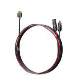 Cable 2.5 m, Negro, Calibre 10 AWG con Terminales MC4 Macho y Hebra para Terminal XT60 LMC4XT60I2.5M - SILYMX