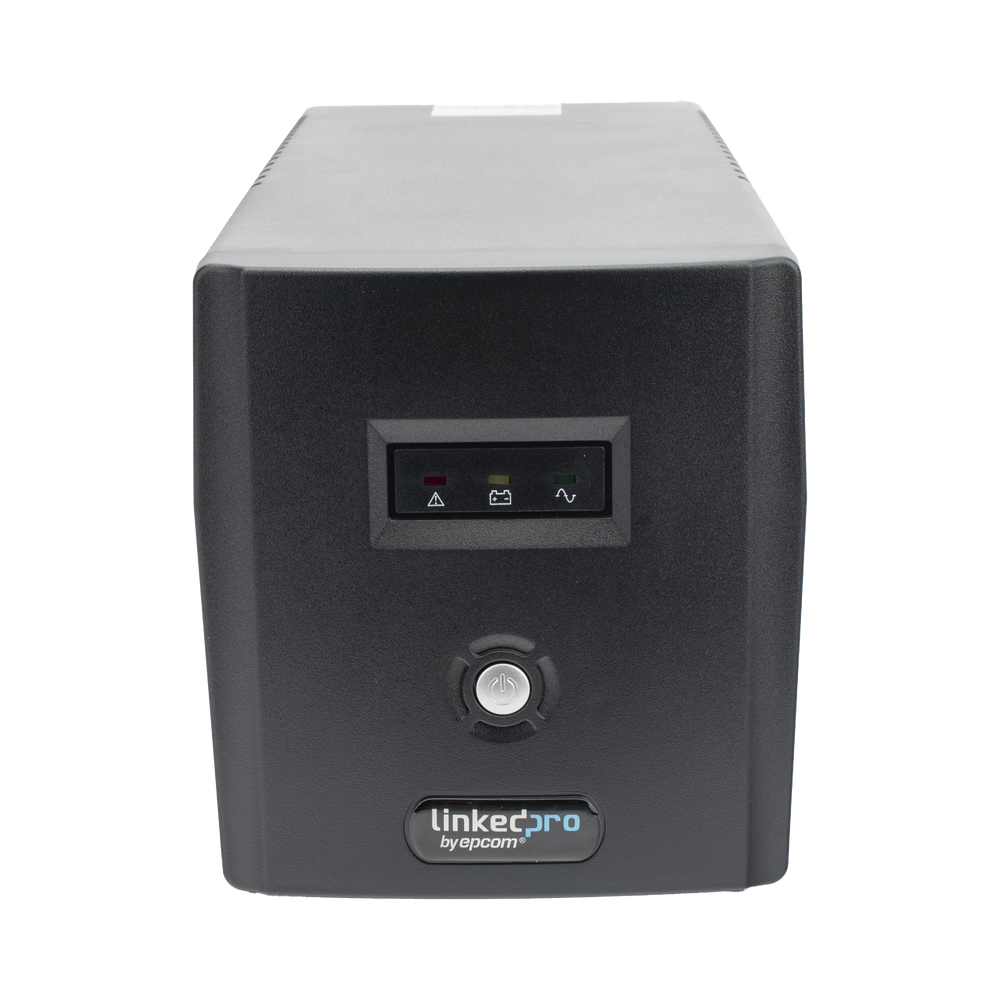 UPS 1000VA/600 W Línea Interactiva 120Vca 6 tomas 5-15R (4 Respaldadas) Regulación de Voltaje Protección RJ45 - SILYMX