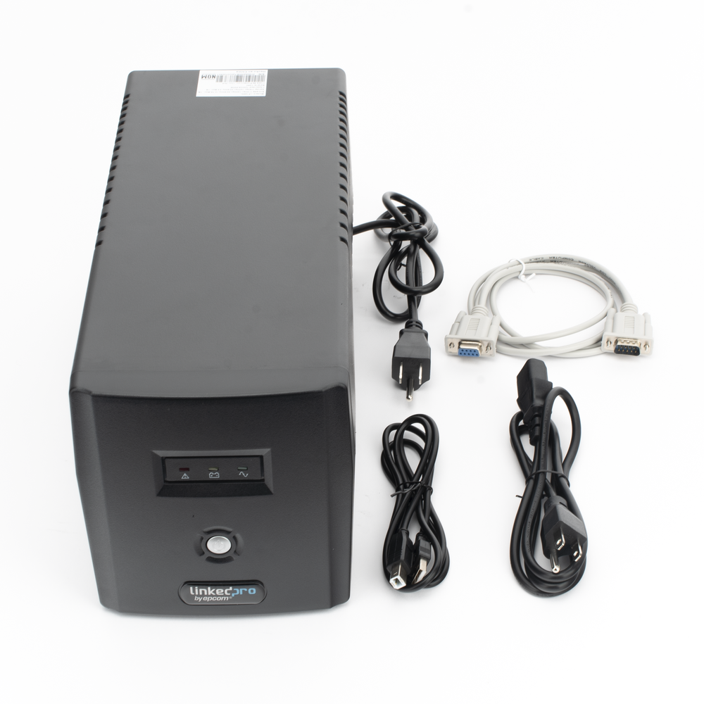 UPS 1000VA/600 W Línea Interactiva 120Vca 6 tomas 5-15R (4 Respaldadas) Regulación de Voltaje Protección RJ45 - SILYMX