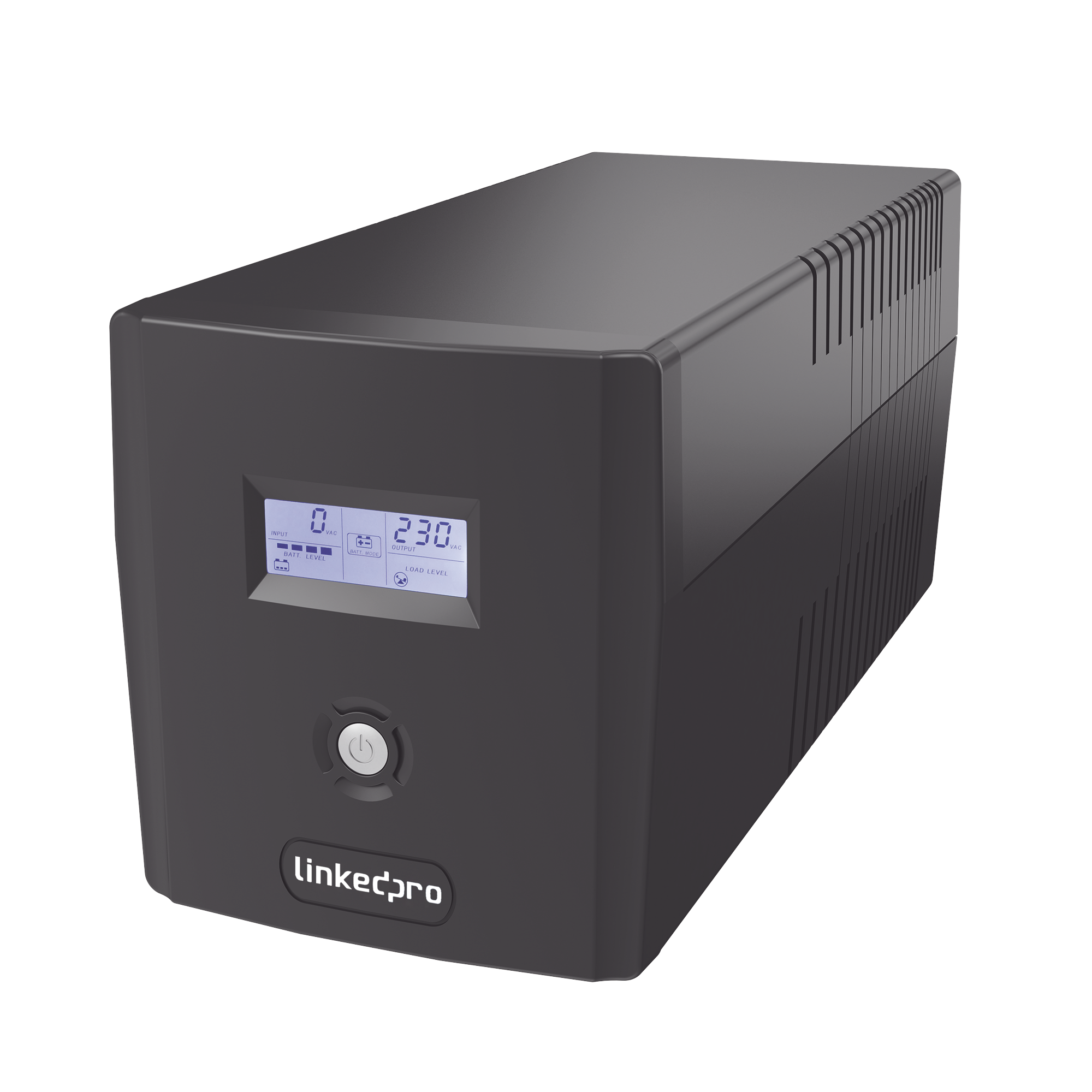 UPS 1000VA / 600W con Pantalla LCD y Regulación de Voltaje AVR – Protección Total para Equipos Críticos LP1000LCD