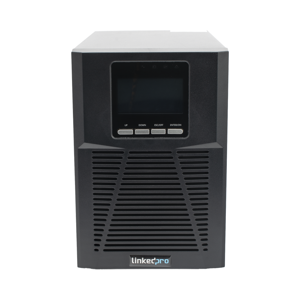 UPS Profesional LINKEDPRO LP1KOLT – 1000VA / 900W, Onda Pura, RJ45, 3 Tomas NEMA 5-15R