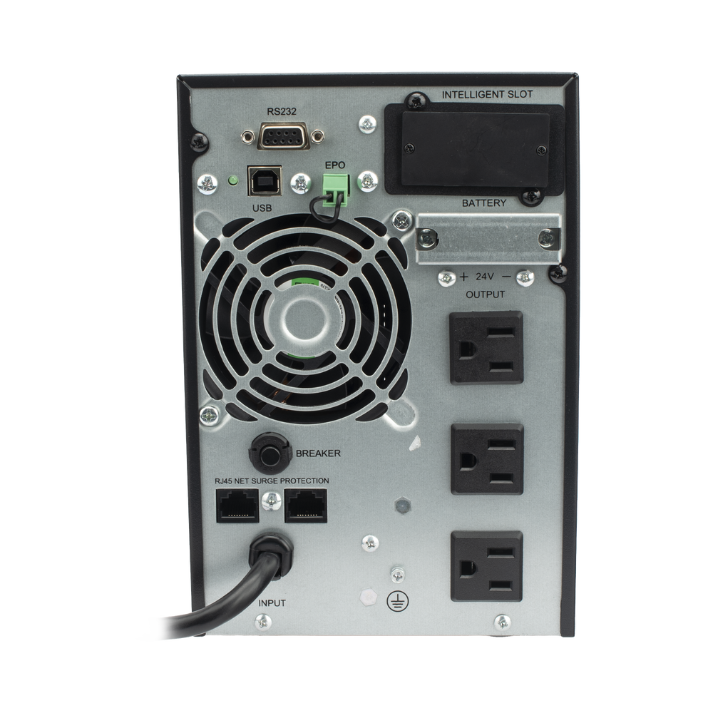 UPS Profesional LINKEDPRO LP1KOLT – 1000VA / 900W, Onda Pura, RJ45, 3 Tomas NEMA 5-15R