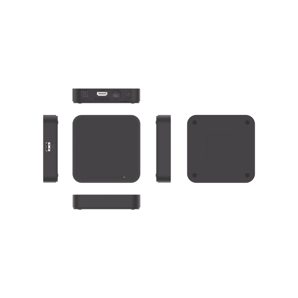 STB 4K Android con Google TV Alto Rendimiento Conexión Wi-Fi y por Cable  Control Remoto Bluetooth Salida HDMI - SILYMX