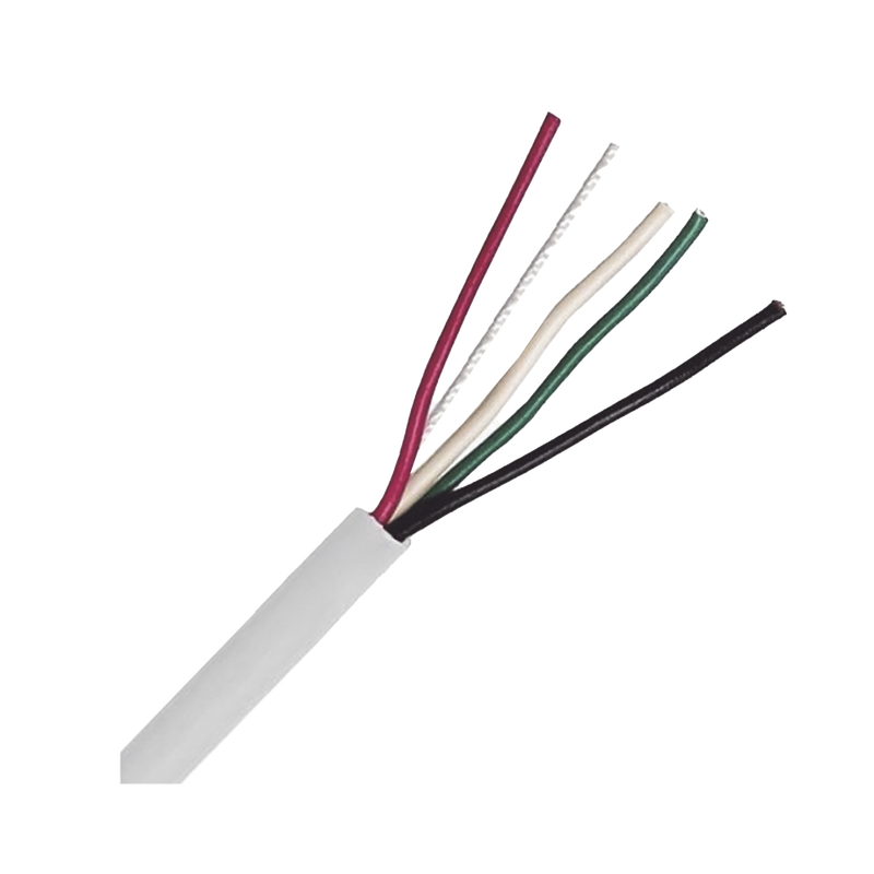 Bobina de Cable 4x18 AWG Color Blanco CM 305 Metros LP418W/1000