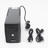 UPS 600VA/360 W Línea Interactiva 6 Contactos 5-15R (4 Respaldadas) Regulación de Voltaje Protección RJ45 - SILYMX