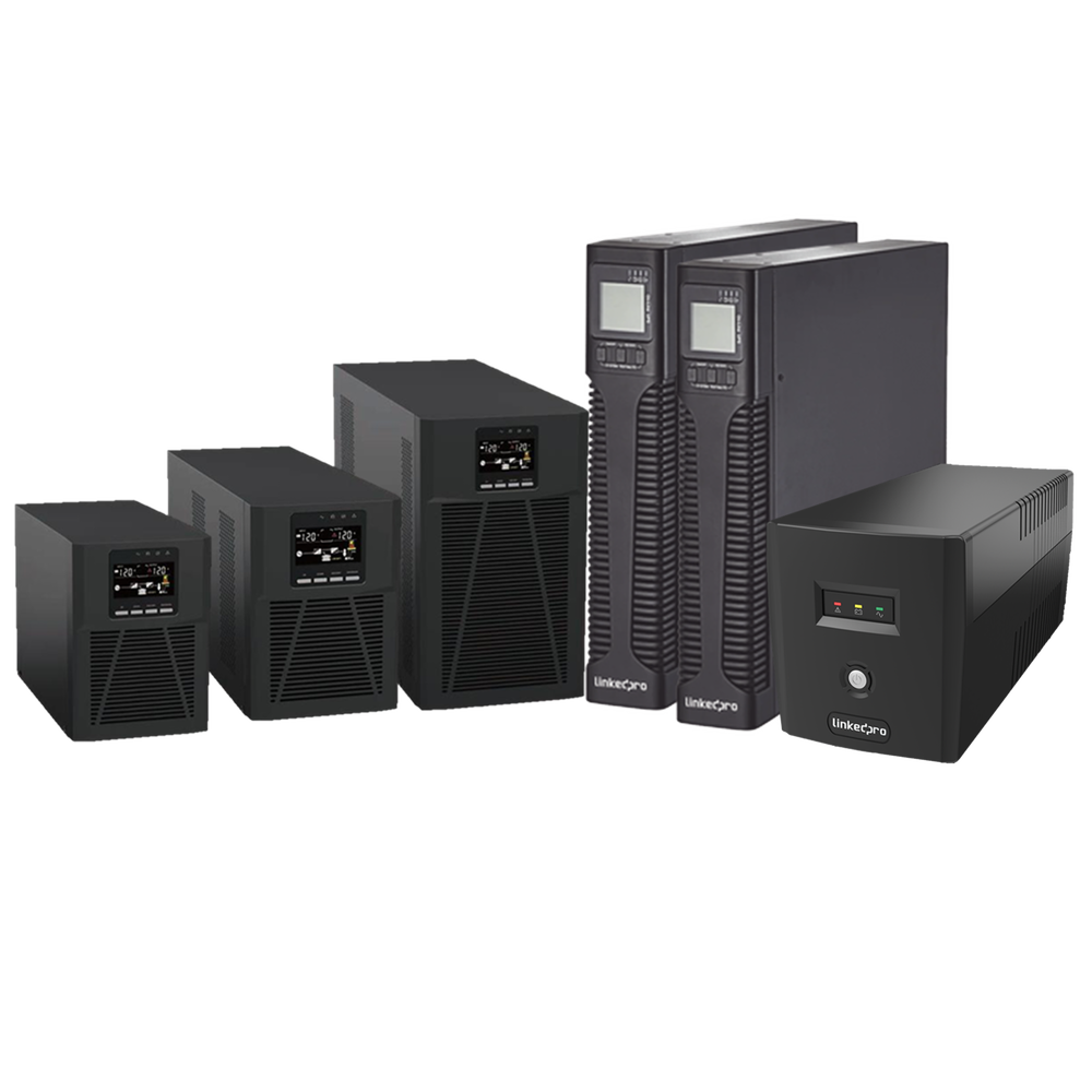 UPS 600VA/360 W Línea Interactiva 6 Contactos 5-15R (4 Respaldadas) Regulación de Voltaje Protección RJ45 - SILYMX