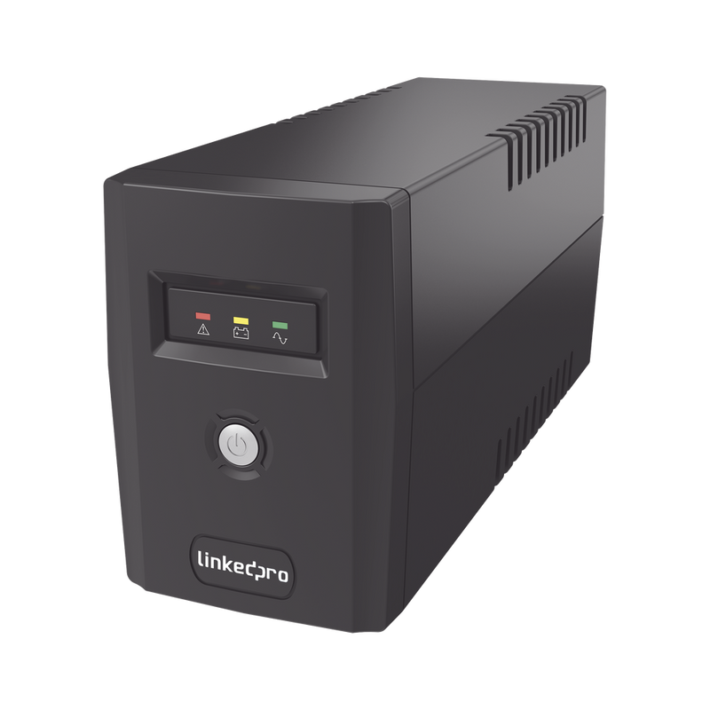 UPS 600VA/360 W Línea Interactiva 6 Contactos 5-15R (4 Respaldadas) Regulación de Voltaje Protección RJ45 - SILYMX