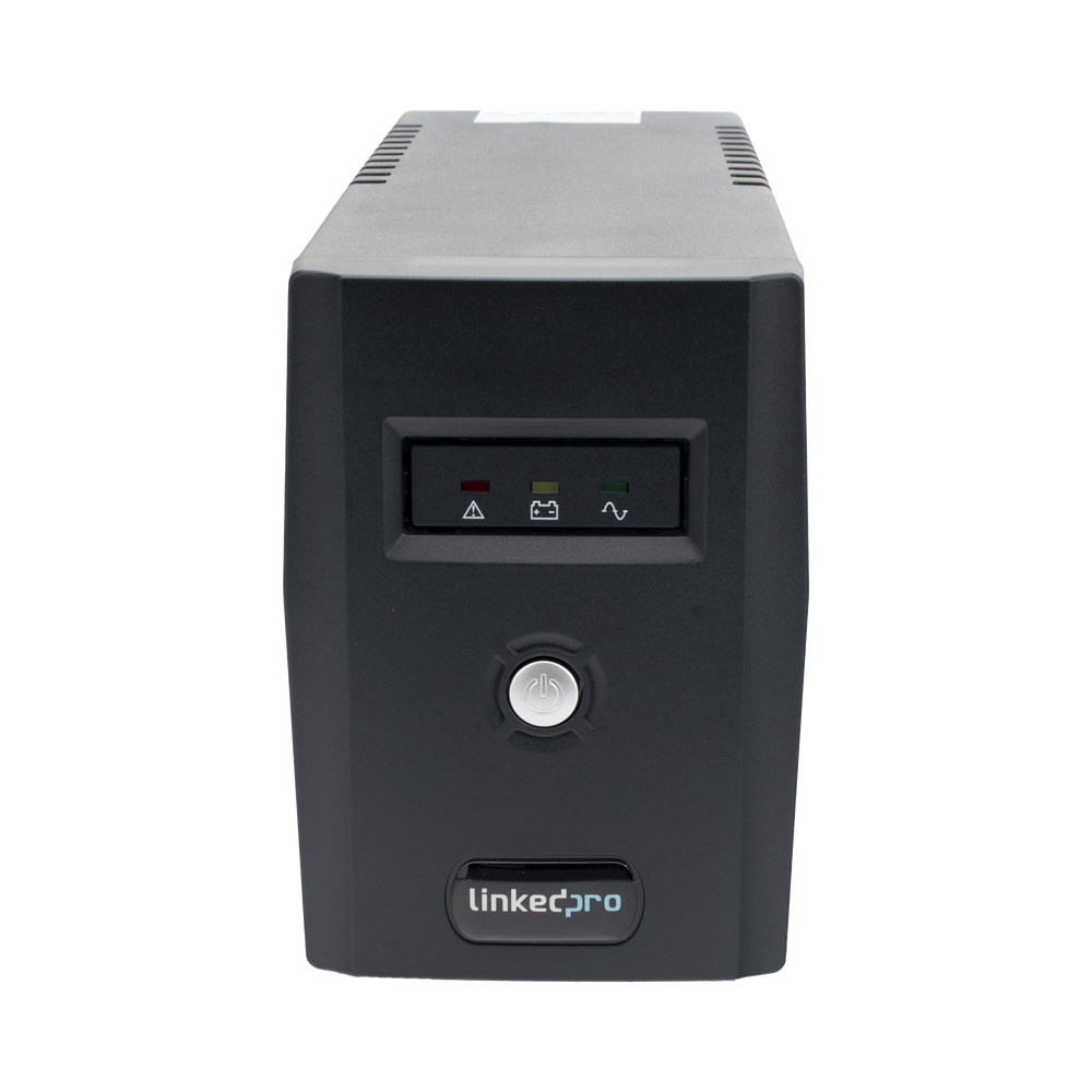 UPS 800VA/480 W Línea Interactiva 120Vca 6 tomas 5-15R (4 Respaldadas) Regulación de Voltaje Protección RJ45 - SILYMX