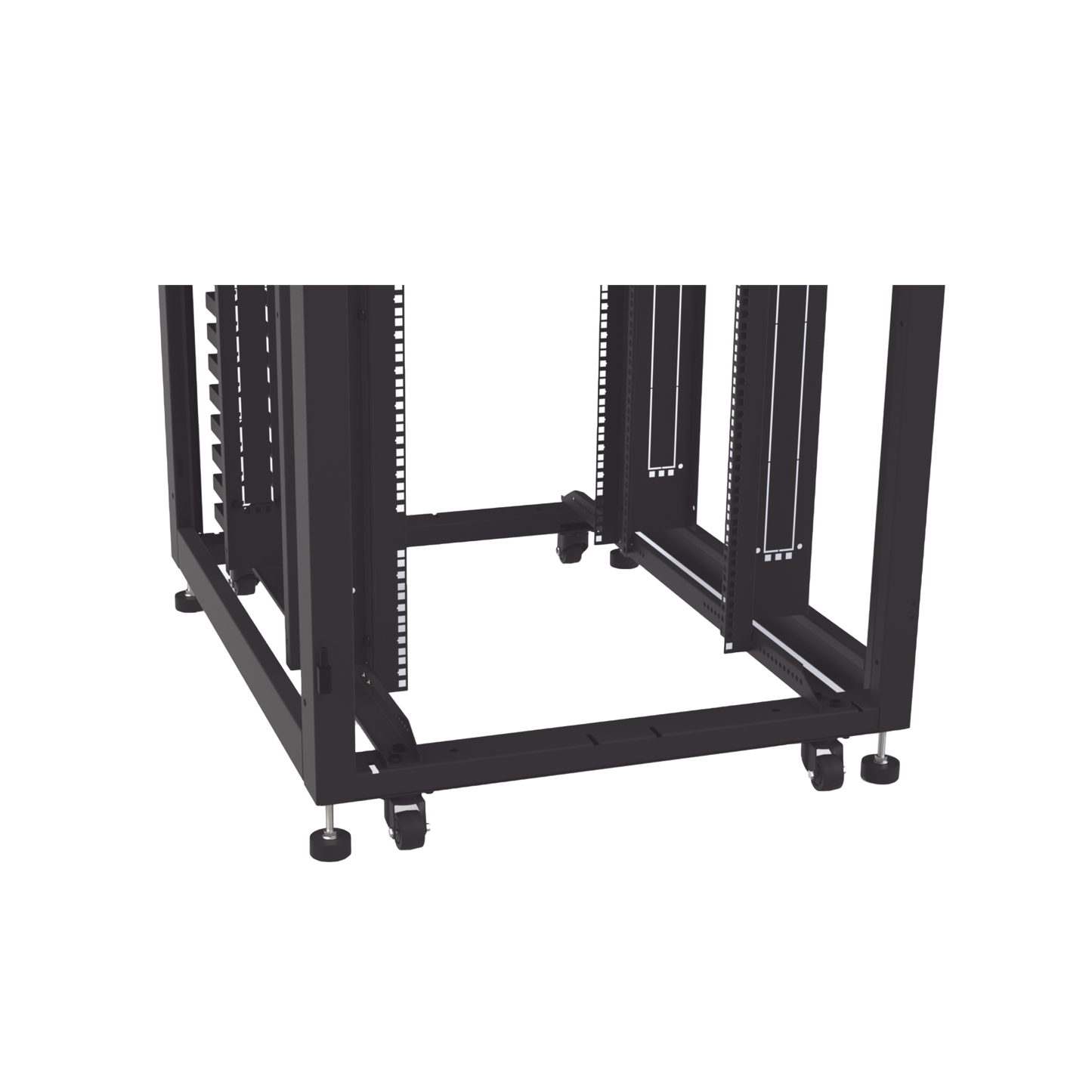 Gabinete para Telecomunicaciones Rack Estándar de 19", 42UR, 800 mm Ancho x 1000 mm Profundidad. Fabricado en Acero LP-80100-42UR2 - SILYMX