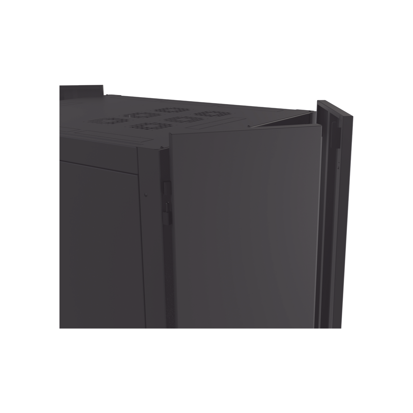 Gabinete para Telecomunicaciones Rack Estándar de 19", 42UR, 800 mm Ancho x 1000 mm Profundidad. Fabricado en Acero LP-80100-42UR2 - SILYMX