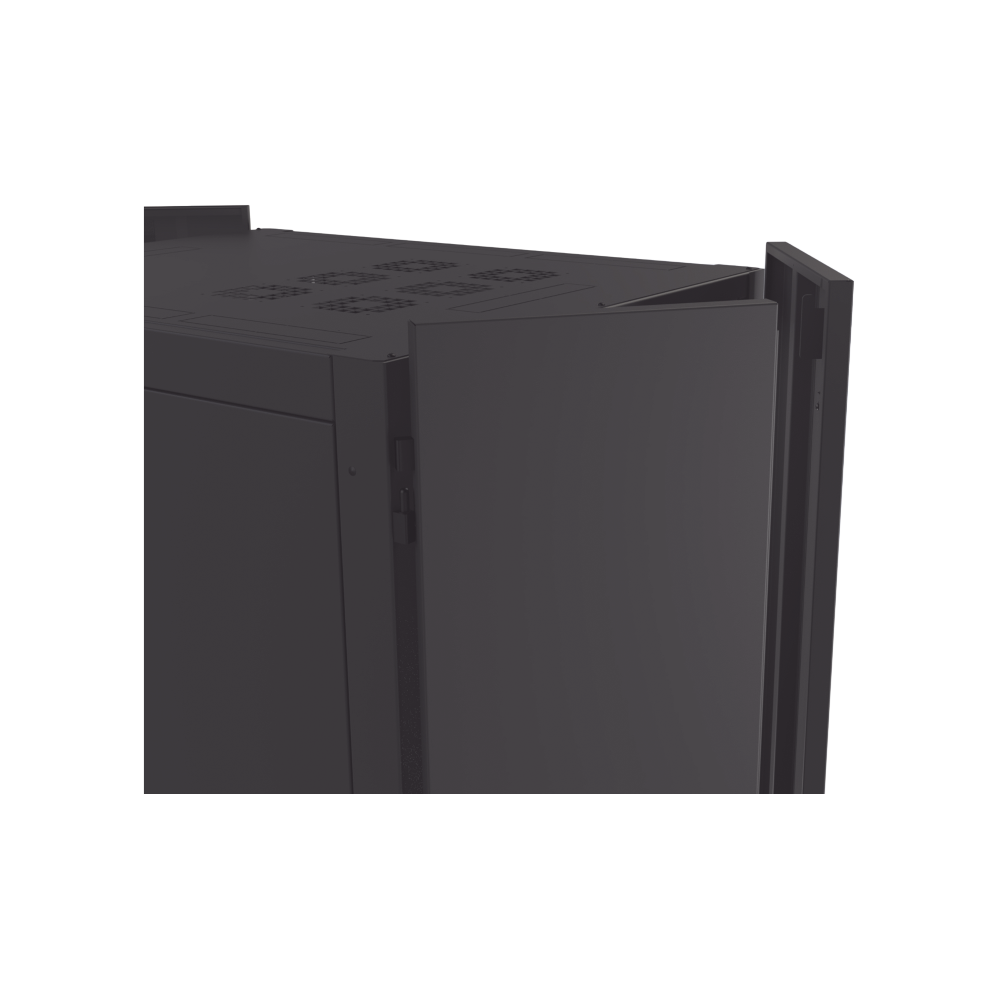 Gabinete para Telecomunicaciones Rack Estándar de 19", 42UR, 800 mm Ancho x 1000 mm Profundidad. Fabricado en Acero LP-80100-42UR2 - SILYMX